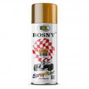 Акриловая аэрозольная краска BOSNY №25, цвет-желтый лимон (RAL 1003)