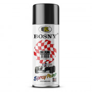 Акриловая аэрозольная краска BOSNY №5, цвет - черный полуматовый (RAL 9005)